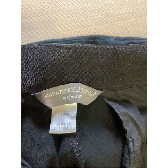 CJ. Banks Signature Slimming Black Jeans 18W - Picture 6 of 9